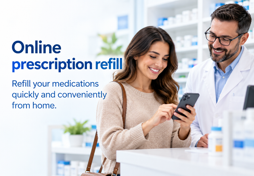 online prescriptions fill and refills